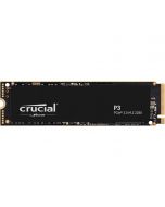 Crucial P3 - 500GB PCIe NVMe 3.0 x4 QLC NAND Flash HMB-SLC Cache M.2 NGFF (2280) Solid State Drive - CT500P3SSD8