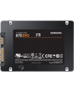 Samsung 870 EVO - 2TB SATA III 6Gb/s MLC V-NAND Flash 2GB LPDDR4 DRAM Cache 2.5" 6.8mm Solid State Drive - MZ-77E2T0E