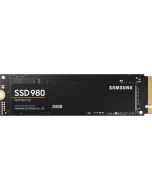 Samsung 980 - 250GB PCIe NVMe 3.0 x4 3D MLC V-NAND Flash HMB-SLC Cache M.2 NGFF (2280) Solid State Drive - MZ-V8V250B/AM