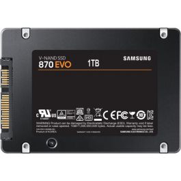Samsung 870 Evo MZ-77E1T0E 1 TB Solid State Drive - 2.5 Internal - SATA (SATA/600)