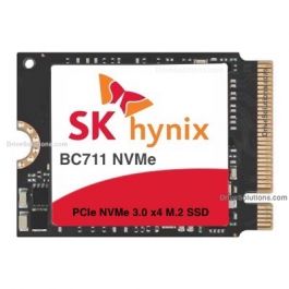 SK hynix BC711 - 512GB PCIe NVMe Gen-3.0 x4 TLC NAND Flash HMB-SLC Cache  M.2 NGFF 2230 Solid State Drive - HFM512GD3GX013N