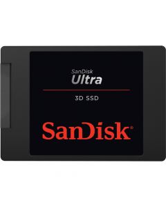 SanDisk Ultra 3D SSD - 1TB SATA III 6Gb/s 3D TLC NAND Flash nCache 2.5" 7mm Solid State Drive - SDSSDH3-1T00-G25