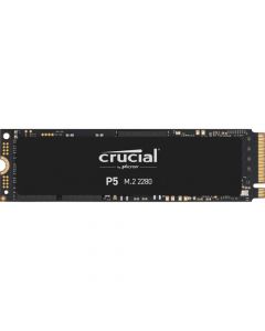 Crucial P5 SSD 1TB PCIe NVMe Gen-3.0 x4 3D TLC NAND M.2 NGFF (2280) Solid State Drive - CT1000P5SSD8 (TCG Opal 2)