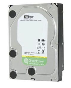 Western Digital AV-GP 500GB IntelliPower SATA II 3Gb/s 32MB Cache 3.5" Desktop Hard Drive - WD5000AVDS