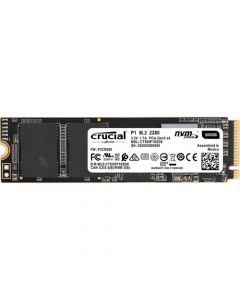 Crucial P1 500GB PCIe NVMe Gen-3.0 x4 3D QLC NAND M.2 NGFF (2280) Solid State Drive - CT500P1SSD8