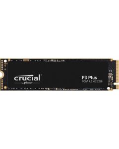 Crucial P3 Plus - 2TB PCIe NVMe 4.0 x4 QLC NAND Flash HMB-SLC Cache M.2 NGFF (2280) Solid State Drive - CT2000P3PSSD8