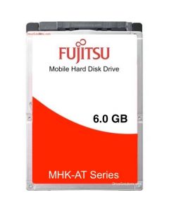 Fujitsu Mobile 18 XP HDD - 6.0GB 4200RPM Ultra ATA-66Mb/s 512MB Cache 2.5" 9.5mm Laptop Hard Drive - MHK2060AT