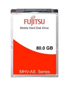 Fujitsu MHV2-AS Mobile HDD - 80.0GB 5400RPM Ultra ATA-100Mb/s 8MB Cache 2.5" 9.5mm Extended Duty Hard Drive - MHV2080AS