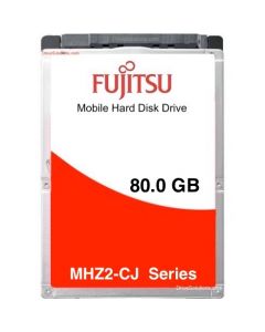 Fujitsu MHZ2-CJ Mobile HDD - 80.0GB 7200RPM SATA II 3Gb/s 16MB Cache 2.5" 9.5mm Laptop Hard Drive - MHZ2080CJ (SED)