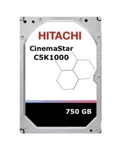 Hitachi CinemaStar C5K1000 - 750GB 5400RPM SATA III 6Gb/s 8MB Cache 2.5" 9.5mm Surveillance Hard Drive - HCC541075A9E680
