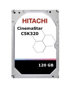 Hitachi CinemaStar C5K320 - 120GB 5400RPM SATA 1.5Gb/s 8MB Cache 2.5" 9.5mm Surveillance Hard Drive - HCC543212L9SA00