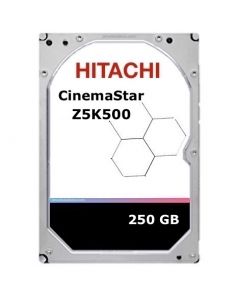 Hitachi CinemaStar Z5K500 - 250GB 5400RPM SATA III 6Gb/s 8MB Cache 2.5" 7mm Surveillance Hard Drive - HCC545025A7E680