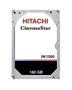 Hitachi CinemaStar 5K1000 - 160GB CoolSpin SATA II 3Gb/s 8MB Cache 3.5" Desktop Hard Drive - HCS5C1016CLA382