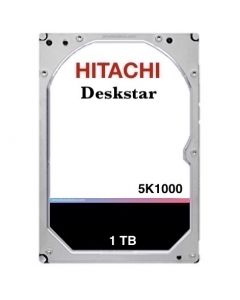 Hitachi DeskStar 5K1000 - 1TB CoolSpin SATA II 3Gb/s 8MB Cache 3.5" Desktop Hard Drive - HDS5C1010CLA382