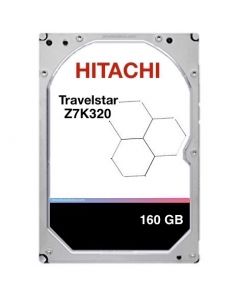 Hitachi Travelstar Z7K320 - 160GB 7200RPM SATA II 3Gb/s 16MB Cache 2.5" 7mm Laptop Hard Drive - HTS723216A7A361 (SED)