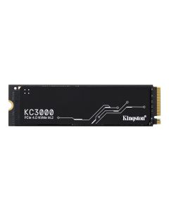 Kingston KC3000 1TB PCIe NVMe Gen-4.0 x4 3D TLC NAND 1GB LPDDR4 Cache M.2 NGFF (2280) Solid State Drive - SKC3000D/1024G