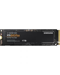 Samsung 970 EVO Plus - 1TB PCIe NVMe 3.0 x4 3D MLC V-NAND Flash 1GB DRAM Cache M.2 NGFF (2280) Solid State Drive - MZ-V7S1T0B/AM