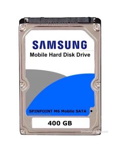 Samsung Spinpoint M6 Mobile - 400GB 5400RPM SATA II 3Gb/s 8MB Cache 2.5" 9.5mm Laptop Hard Drive - HM400LI
