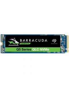 Seagate BarraCuda Q5 - 500GB PCIe NVMe 3.0 x4 3D QLC NAND Flash HMB-SLC Cache M.2 NGFF (2280) Solid State Drive - ZP500CV30001