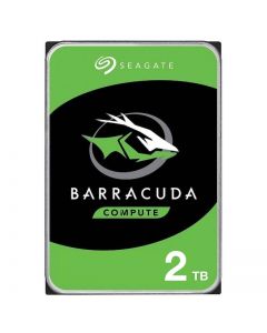 Seagate BarraCuda - 2TB 5400RPM SATA III 6Gb/s 256MB Cache 3.5" Desktop Hard Drive - ST2000DM005