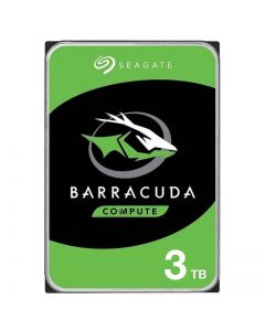 Seagate BarraCuda - 3TB 5400RPM SATA III 6Gb/s 256MB Cache 3.5" Desktop Hard Drive - ST3000DM007
