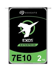 Seagate Enterprise EXOS 7E10 - 2TB 7200RPM 512n SAS 12Gb/s 256MB Cache 3.5" Enterprise Class Hard Drive - ST2000NM001B