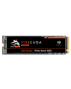 Seagate FireCuda 530 4TB PCIe NVMe Gen-4.0 x4 3D TLC NAND 4GB LPDDR4 Cache M.2 NGFF (2280) Solid State Drive - ZP4000GM3A013