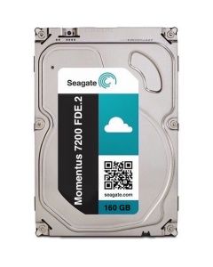 Seagate Momentus 7200 FDE.2 - 160GB 7200RPM SATA II 3Gb/s 16MB Cache 2.5" 9.5mm Laptop Hard Drive - ST9160418ASG (FDE OPAL + ZGS)
