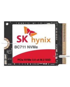 SK hynix BC711 - 1TB PCIe NVMe Gen-3.0 x4 TLC NAND Flash HMB-SLC Cache M.2 NGFF 2230 Solid State Drive - HFM001TD3GX013N