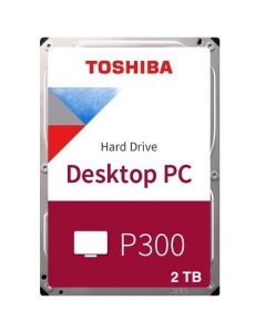 Toshiba P300 HDD - 2TB 7200RPM SATA III 6Gb/s 64MB Cache 3.5" Desktop Hard Drive - HDWD120XZSTA
