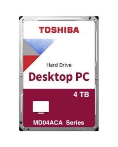 Toshiba MD04ACA HDD - 4TB 7200RPM SATA III 6Gb/s 128MB Cache 3.5" Desktop Hard Drive - MD04ACA400