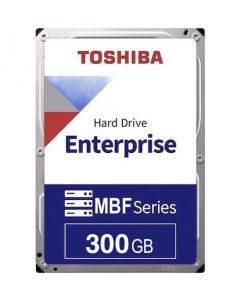 Toshiba MBF2-LRC Enterprise HDD - 300GB 10,025RPM 512n SAS 6Gb/s 16MB Cache 3.5" Enterprise Class Hard Drive - MBF230LRC