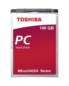 Toshiba Mobile HDD - 100GB 5400RPM SATA 1.5Gb/s 8MB Cache 2.5" 9.5mm Laptop Hard Drive - MK1034GSX