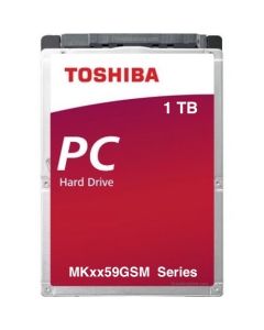 Toshiba Mobile HDD - 1TB 5400RPM SATA II 3Gb/s 8MB Cache 2.5" 12.5mm Laptop Hard Drive - MK1059GSM