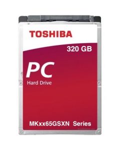 Toshiba Mobile HDD - 320GB 5400RPM SATA II 3Gb/s 8MB Cache 2.5" 9.5mm Laptop Hard Drive - MK3265GSXN