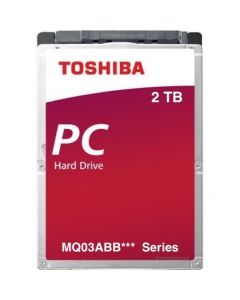 Toshiba MQ03ABB - 2TB 5400RPM SATA III 6Gb/s 16MB Cache 2.5" 15mm Laptop Hard Drive - MQ03ABB200