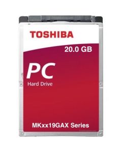 Toshiba Mobile HDD - 20.0GB 5400RPM Ultra ATA-100Mb/s 16MB Cache 2.5" 9.5mm Laptop Hard Drive - MK2019GAX