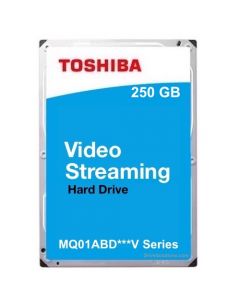 Toshiba MQ01ABDxxxV - 250GB 5400RPM SATA II 3Gb/s 8MB Cache 2.5" 9.5mm Video Hard Drive - MQ01ABD025V