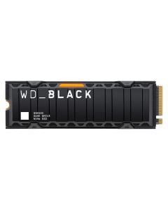 WD Black SN850X - 2TB PCIe NVMe 4.0 x4 3D TLC NAND Flash 2GB DRAM Cache M.2 NGFF (2280) Solid State Drive with Heatsink - WDS200T2XHE - Licensed for PS5