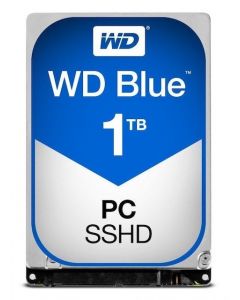Western Digital Blue SSHD - 1TB 5400RPM + 8GB MLC NAND SATA III 6Gb/s 64MB Cache 2.5" 9.5mm Hybrid Hard Drive - WD10J31X