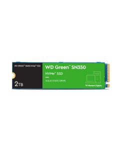 Western Digital Green SN350 - 2TB PCIe NVMe 3.0 x4 3D QLC NAND Flash SLC Cache M.2 NGFF 2280 Solid State Drive - WDS200T3G0C