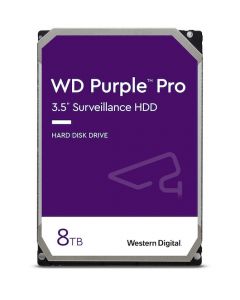 Western Digital Purple Pro - 8TB 7200RPM SATA III 6Gb/s 256MB Cache 3.5" Surveillance Hard Drive - WD8001PURP