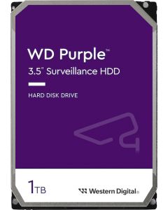 Western Digital Purple - 1TB 5400RPM SATA III 6Gb/s 64MB Cache 3.5" Surveillance Hard Drive - WD10PURZ