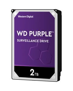 Western Digital Purple - 2TB 5400RPM SATA III 6Gb/s 64MB Cache 3.5" Surveillance Hard Drive - WD20PURX