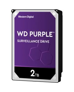 Western Digital Purple 2TB 5400RPM SATA 6Gb/s 256MB Cache 3.5" Surveillance Hard Drive - WD22PURZ