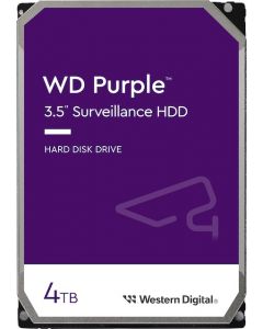 Western Digital Purple - 4TB 5400RPM SATA III 6Gb/s 64MB Cache 3.5" Surveillance Hard Drive - WD40PURZ