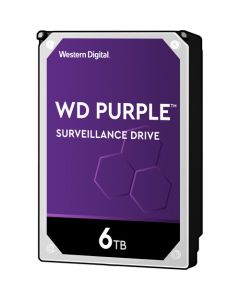 Western Digital Purple 6TB 5640RPM SATA 6Gb/s 128MB Cache 3.5" Surveillance Hard Drive - WD62PURZ