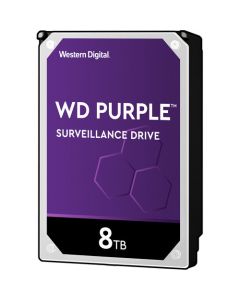 Western Digital Purple - 8TB 5400RPM SATA III 6Gb/s 128MB Cache 3.5" Surveillance Hard Drive - WD80PURZ