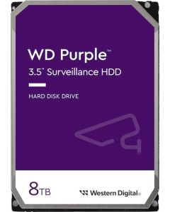 Western Digital Purple - 8TB 7200RPM SATA III 6Gb/s 256MB Cache 3.5" Surveillance Hard Drive - WD82PURZ