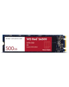 Western Digital Red SA500 - 500GB SATA III 6Gb/s 3D TLC NAND Flash DDR3 Cache M.2 NGFF 2280 NAS Solid State Drive - WDS500G1R0B